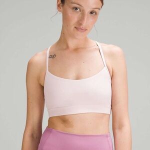 Lululemon Flow Y Sports Bra | Size 6 | Flush Pink
